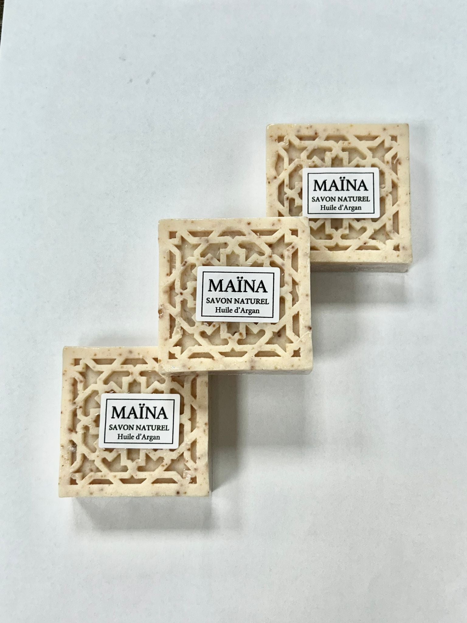 Savon Trio huile d'argan et Nigel