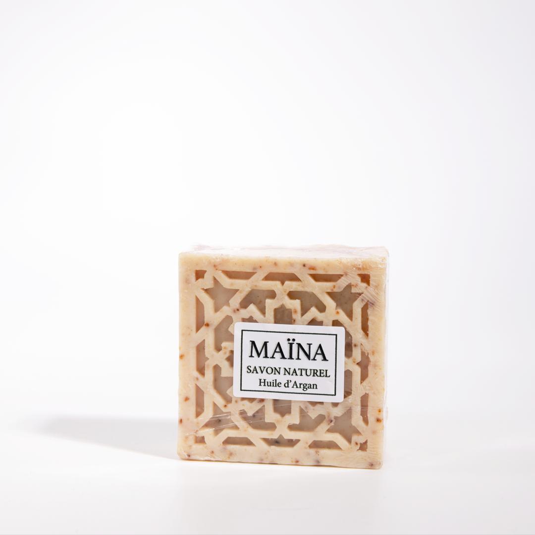 Savon naturel à l’huile d’argan et nigelle – Visage & corps